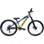 BICICLETA VIKINGX TUFF 25 FREIOS A DISCO AZUL/AMARELO GRAU