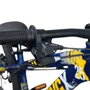 BICICLETA VIKINGX TUFF 25 FREIOS A DISCO AZUL/AMARELO GRAU
