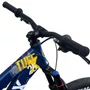 BICICLETA VIKINGX TUFF 25 FREIOS A DISCO AZUL/AMARELO GRAU