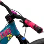 BICICLETA VIKINGX TUFF 25 FREIOS A DISCO AZUL FOSCO/AMARELO