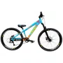 BICICLETA VIKINGX TUFF 25 FREIOS A DISCO AZUL/LARANJA GRAU