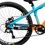 BICICLETA VIKINGX TUFF 25 FREIOS A DISCO AZUL/LARANJA GRAU