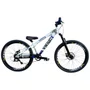 BICICLETA VIKINGX TUFF 25 FREIOS A DISCO BRANCO/AZUL GRAU