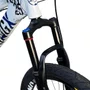 BICICLETA VIKINGX TUFF 25 FREIOS A DISCO BRANCO/AZUL GRAU