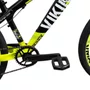 BICICLETA VIKINGX TUFF 25 FREIOS A DISCO PRETO/AMARELO GRAU