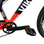 BICICLETA VIKINGX TUFF 25 FREIOS A DISCO ROXO/LARANJA GRAU