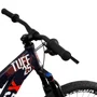 BICICLETA VIKINGX TUFF 25 FREIOS A DISCO ROXO/LARANJA GRAU