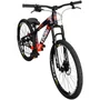 BICICLETA VIKINGX TUFF 25 FREIOS A DISCO ROXO/LARANJA GRAU
