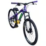 BICICLETA VIKINGX TUFF 25 FREIOS A DISCO ROXO/VERDE GRAU