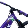 BICICLETA VIKINGX TUFF 25 FREIOS A DISCO ROXO/VERDE GRAU