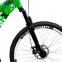 BICICLETA VIKINGX TUFF 25 FREIOS A DISCO VERDE/BRANCO GRAU