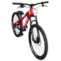 BICICLETA VIKINGX TUFF 25 FREIOS A DISCO VERMELHO/AZUL GRAU