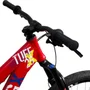 BICICLETA VIKINGX TUFF 25 FREIOS A DISCO VERMELHO/AZUL GRAU