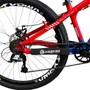 BICICLETA VIKINGX TUFF 25 FREIOS A DISCO VERMELHO/AZUL GRAU