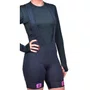 BRETELLE CICLISMO FEMININO FURBO F20 EVO PRETO TAM M
