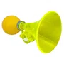 BUZINA/CORNETA FON FON ACRILICO COM BORRACHA ELLEVEN AMARELA