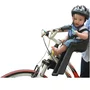 CADEIRINHA INFANTIL DIANTEIRA KALF BABY BIKE GRAFITE/PRETO