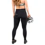CALÇA CICLISMO FEMININA CYCLE 7 PRETA TAM GG