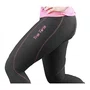 CALÇA CICLISMO FEMININA FREE FORCE SPORT PRETO/ROSA TAM 3G