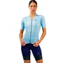 CAMISA CICLISMO FEMININA FREE FORCE TRAINING AIR AZUL CLARO 