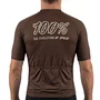 CAMISA CICLISMO MASCULINA 100% SPEEDCO BIKE MARROM