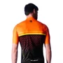 CAMISA CICLISMO MASCULINA ULTRACORE BEEHIVE PRETO/LARANJA 4G