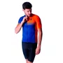 CAMISA CICLISMO MASCULINA ULTRACORE FASTNESS AZUL/LARANJA 4G