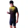 CAMISA CICLISMO MASCULINA ULTRACORE JOINT PRETO/AMARELO 3G