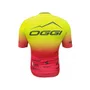 CAMISA CICLISMO OGGI PRO TEAM AMARELA/VERMELHA TAM PP