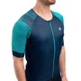 CAMISA CICLISMO UNISSEX FURBO BELIZE AZUL/VERDE G