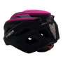 CAPACETE CICLISMO MTB SPEED MATTOS RACING FLASH ROSA LED