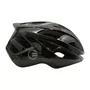CAPACETE MTB ELLEVEN INMOLD RACE LED PRETO BRILHO/CINZA L