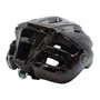 CAPACETE MTB ELLEVEN INMOLD RACE LED PRETO BRILHO/CINZA L