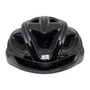 CAPACETE MTB ELLEVEN INMOLD RACE LED PRETO BRILHO/CINZA L