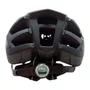 CAPACETE MTB ELLEVEN INMOLD RACE LED PRETO BRILHO/CINZA L