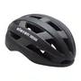 CAPACETE SPEED/MTB ELLEVEN INMOLD RACE PRETO FOSCO/CINZA L