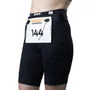 CINTO PORTA NÚMERO PARA CORRIDA HUPI RUNNING PRETO ALL BLACK