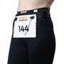 CINTO PORTA NÚMERO PARA CORRIDA HUPI RUNNING PRETO ALL BLACK