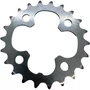 COROA / ENGRENAGEM SHIMANO CROMADA 22 DENTES BCD 64MM
