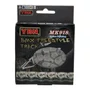 CORRENTE HALF LINK CINZA YABAN MK918 GROSSA 1/2X1/8X102L