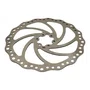 DISCO/ROTOR FREIO A DISCO 203MM PRATA ALUMINIO 6 PARAFUSOS