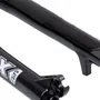 GARFO/SUSPENSAO HUPI BOX AIR 120MM TAPERED PRETA GRAU/MTB