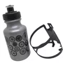 GARRAFA BIKE INFANTIL 300ML CINZA C/SUPORTE