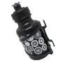 GARRAFA BIKE INFANTIL 300ML PRETA C/SUPORTE