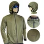 JAQUETA CICLISMO MASCULINA SHIMANO NAGANO IMPERMEAVEL VERDE 
