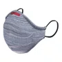 KIT 2 MASCARAS FIBER AIR FACIAIS UNISSEX LAVAVEL CINZA P