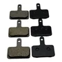 KIT 3 PAR PASTILHA FREIO IMPORTADA TIPO SHIMANO BS01 S/MOLA