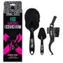 KIT COM 3 ESCOVAS MUC-OFF PARA LIMPEZA DE BICICLETA