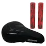 KIT SELIM GIOS BLACK + MANOPLA GIOS BMX/WHEELING/GRAU