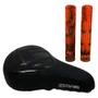 KIT SELIM GIOS BLACK + MANOPLA GIOS BMX/WHEELING/GRAU